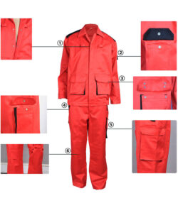 Красный анти-дуги костюм 2